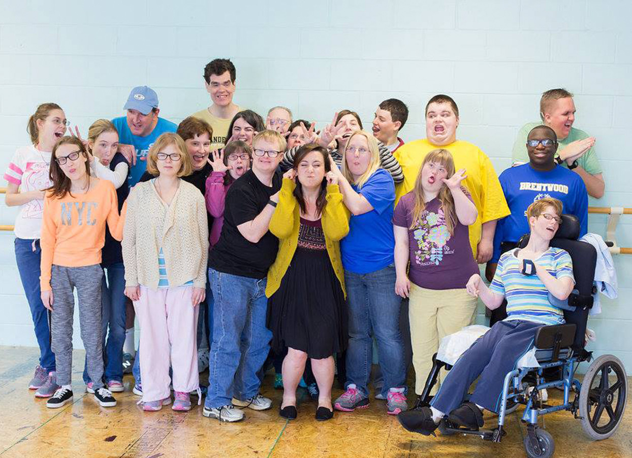 group photo from the early days of Backlight